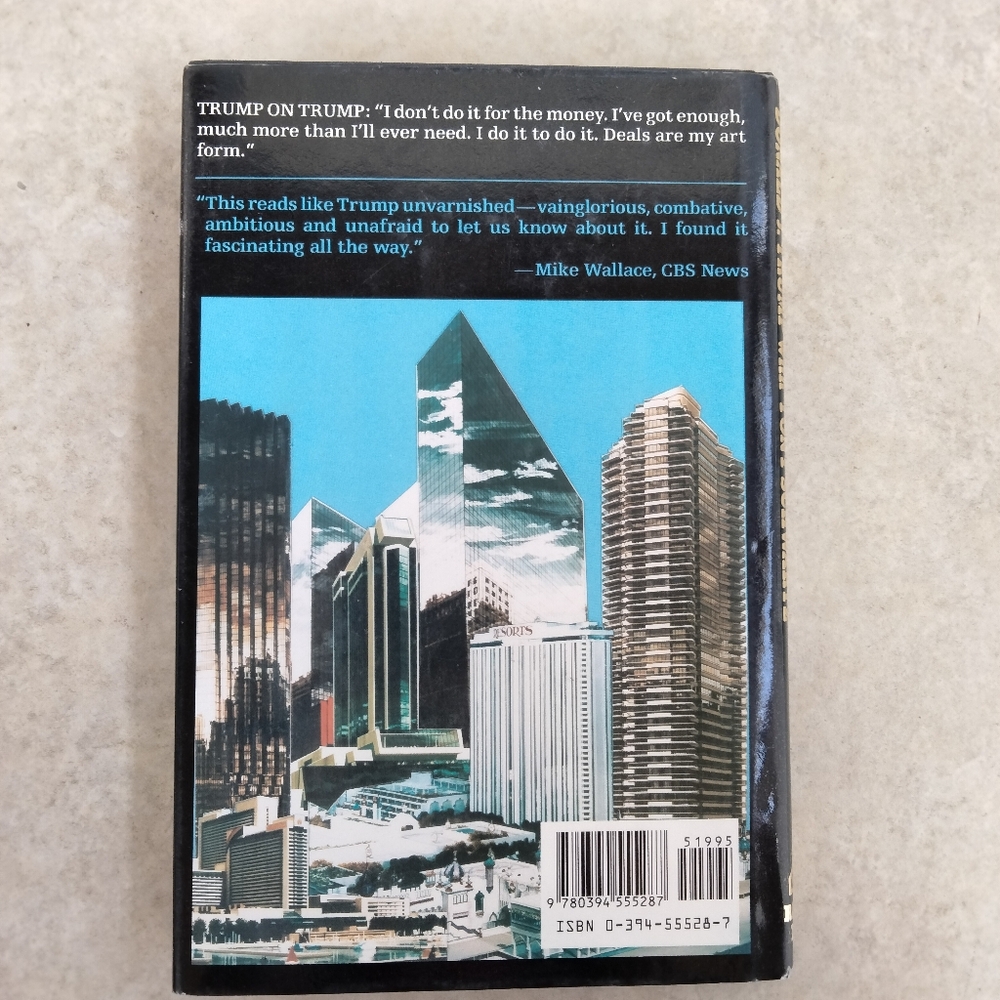 Trump The Art of the Deal Book - Black and Gold Cover 1987 - Picture 2 of 13